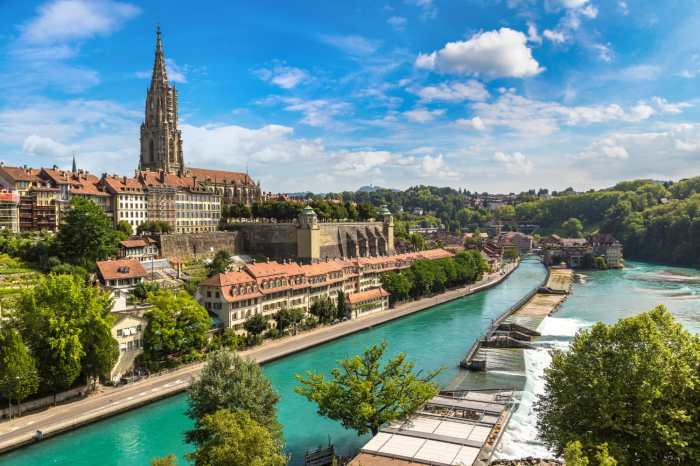 Switzerland bern things river aare flowing surprises bordersofadventure